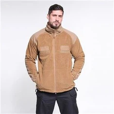 Erkaklar uchun to'liq Zip Fleece kurtkasi